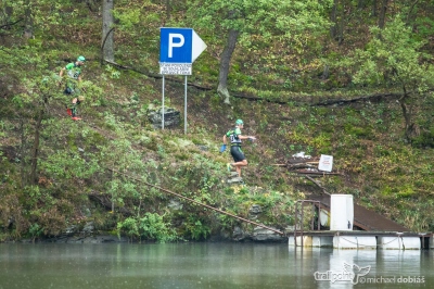 Fotoreportáž ze závodu série Czech Swimrun Tour 2019. Závěrečný závod se konal na Slapech - Nová Živohošť.